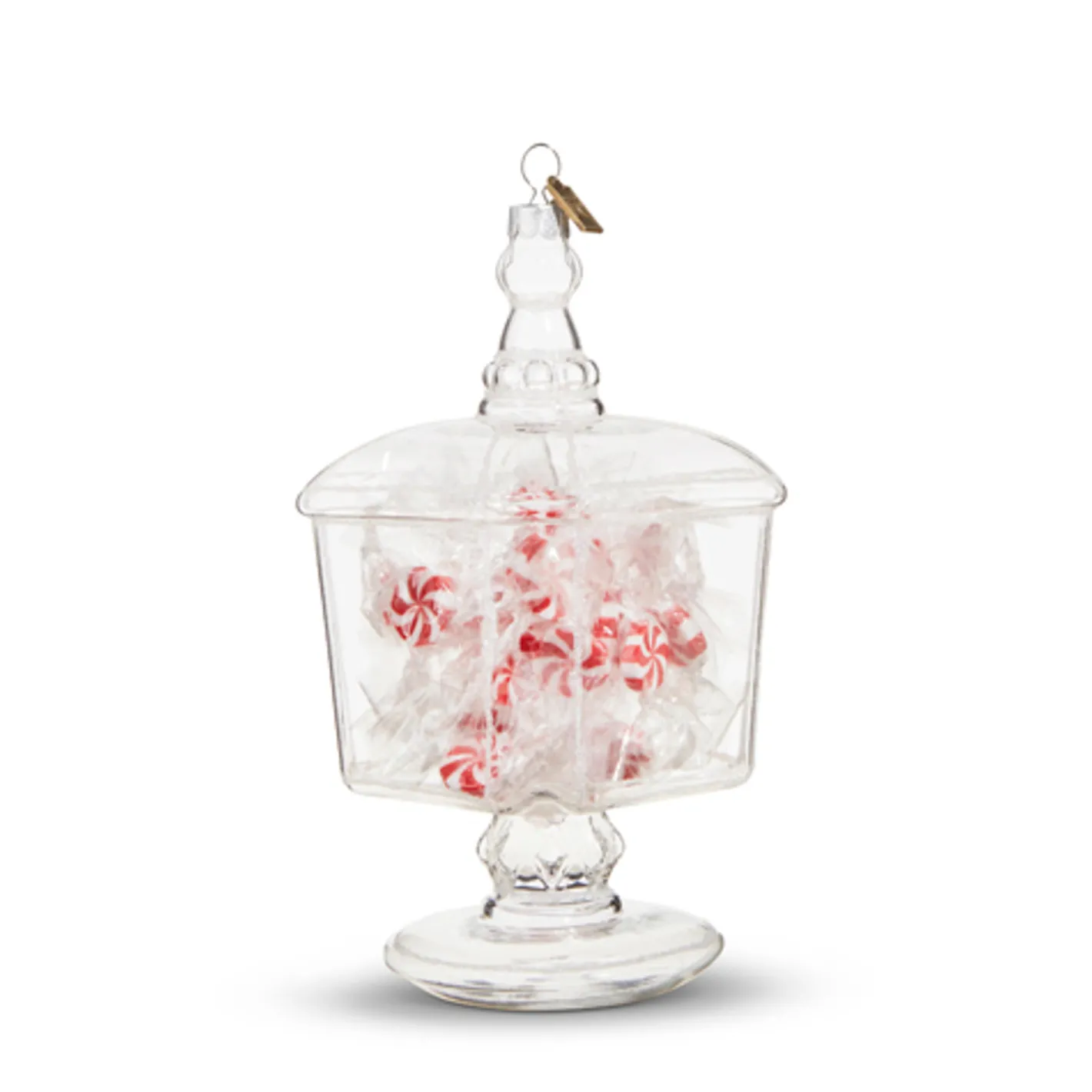 Raz Imports Raz Eric Cortina Small or Large Christmas Candy Jar Glass Ornament Sale