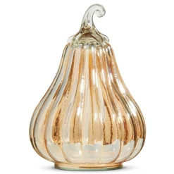 Raz Imports Raz Glass Pumpkins Fall or Halloween Decoration New