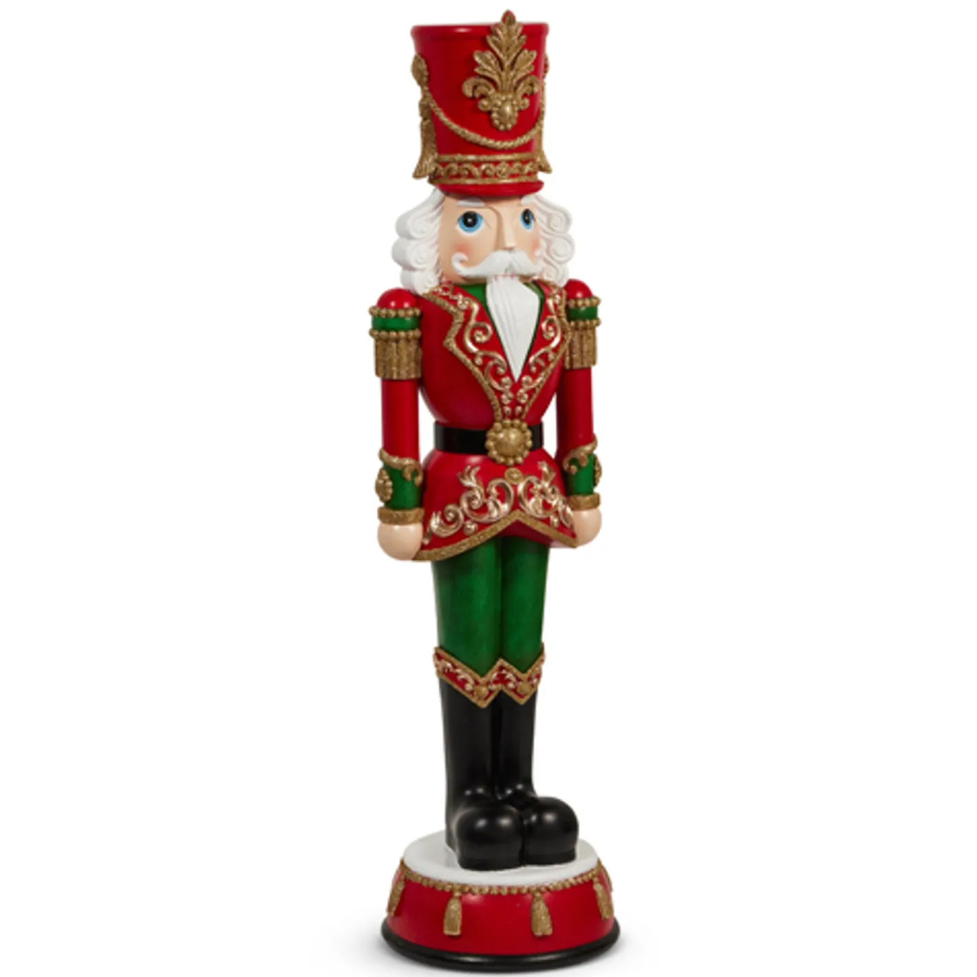 Raz Imports Raz Large 36" or 48" Red and Green Nutcracker Christmas Figure Sale