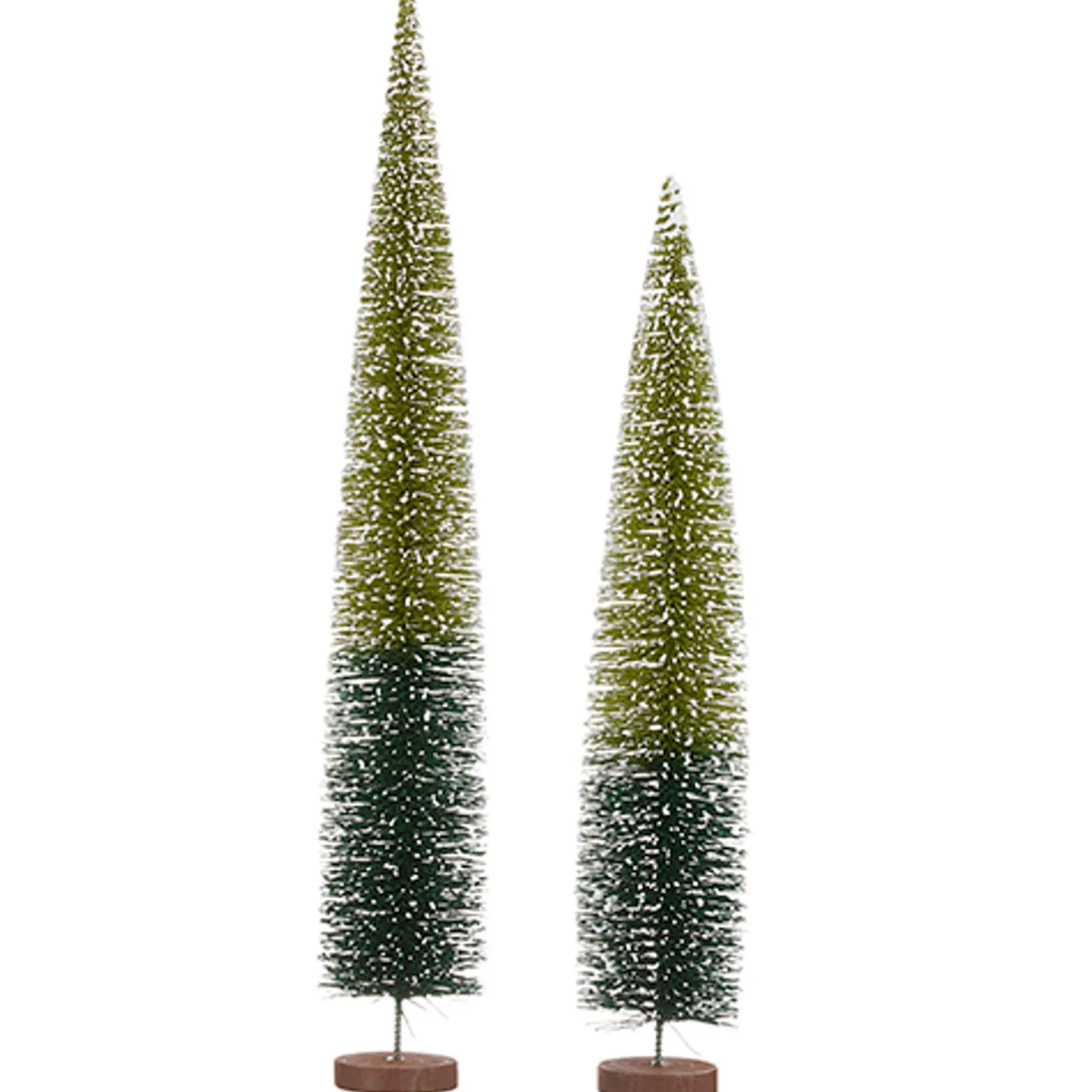 Raz Imports Raz Large 23" Two Tone Bottle Brush Christmas Tree Decoration 4219186 Best