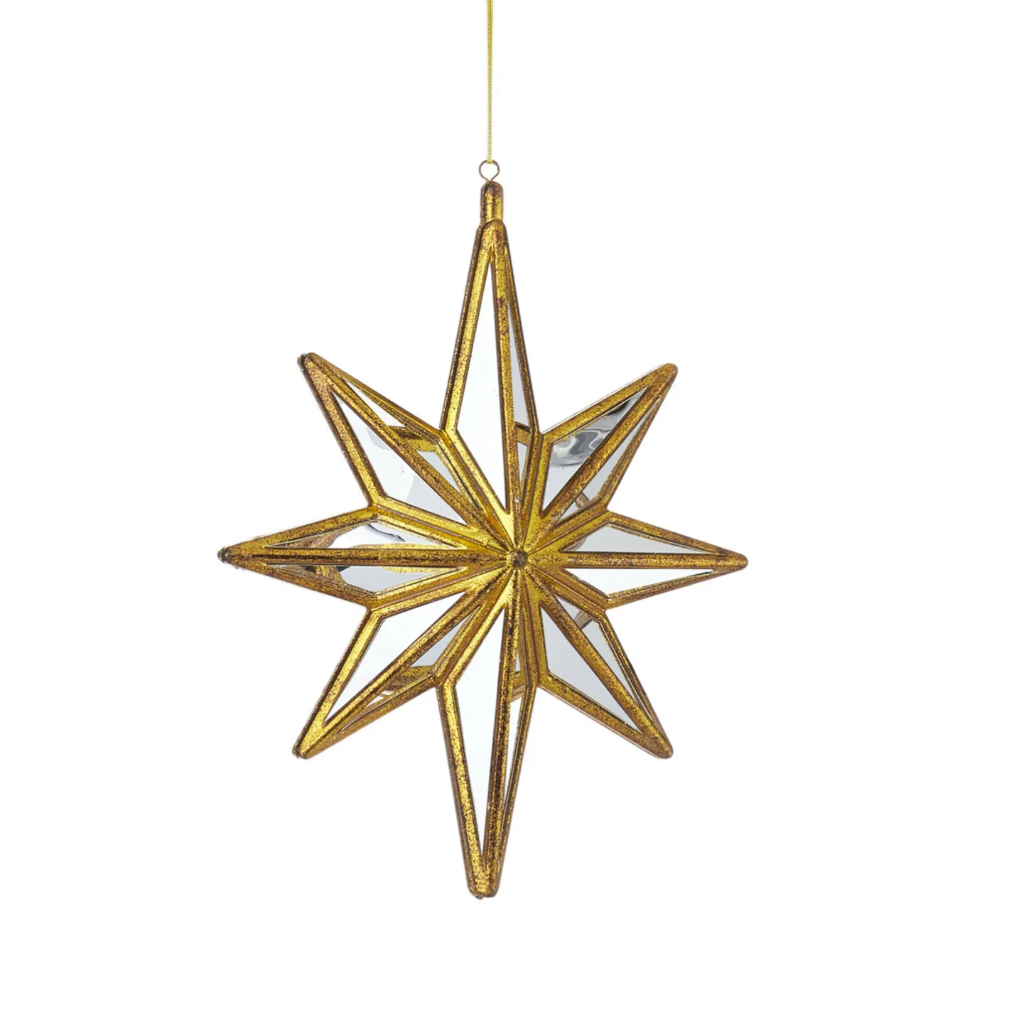 Raz Imports Raz Large Gold Mirrored Star Christmas Ornament Online