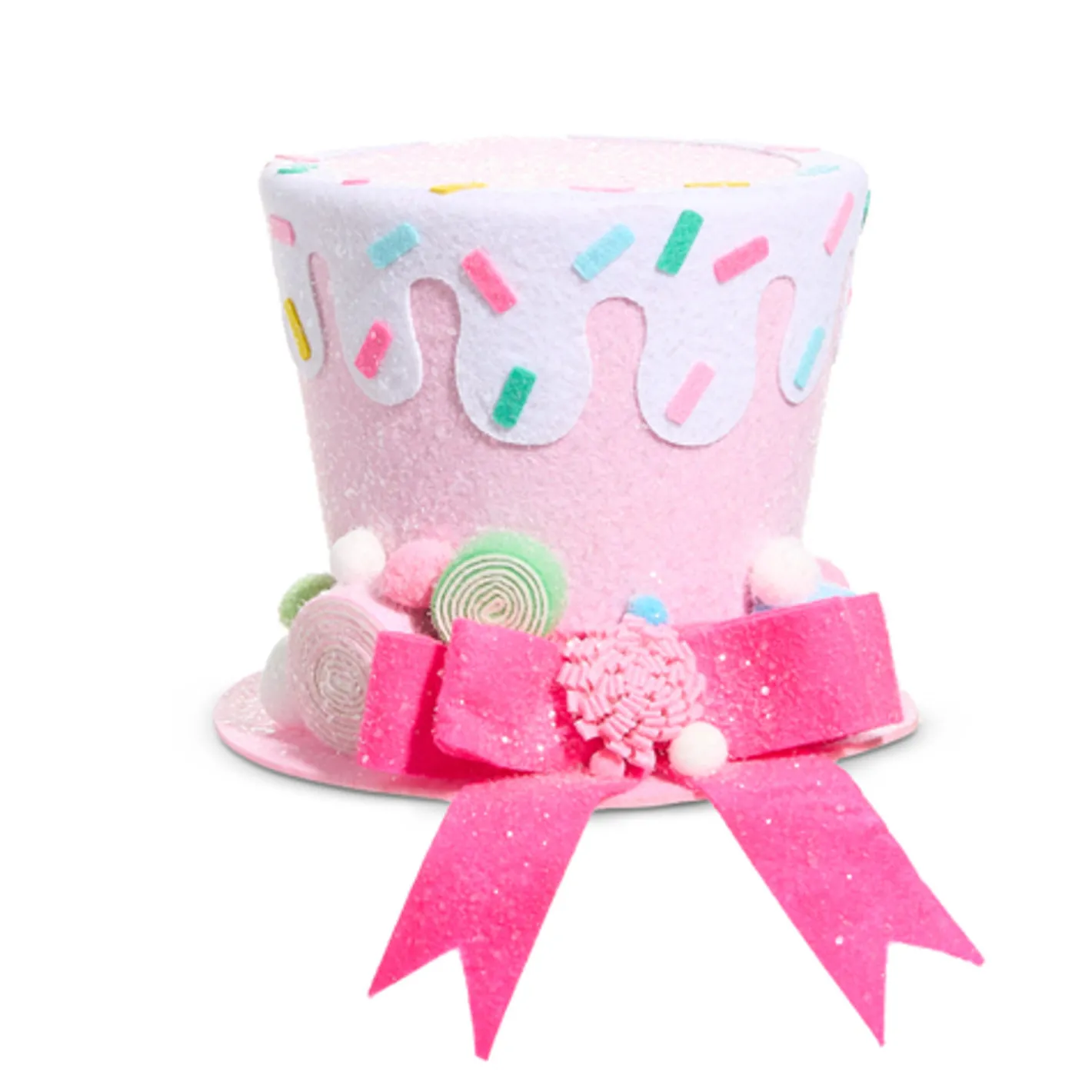 Raz Imports Raz Pink Sprinkles Snowman Top Hat Christmas Decoration Online
