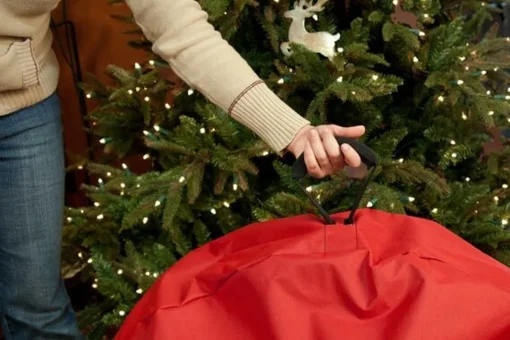 Santas Bags Santa's Bags 36" Direct Suspend Wreath Storage Bag with Handle 10175 Clearance
