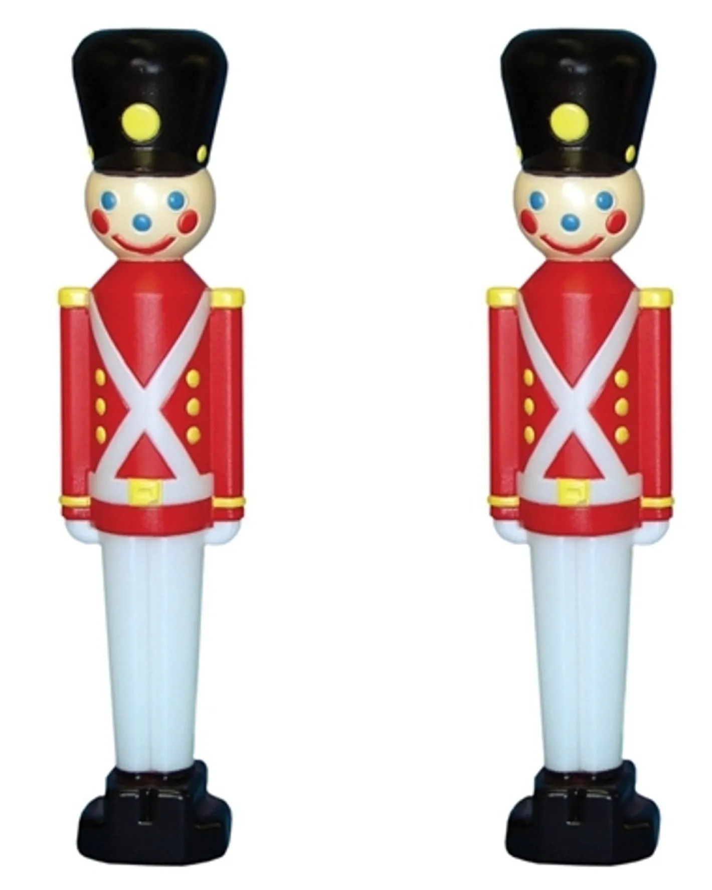 General Foam Set of 2 Toy Soldier with Black Hat Plastic Blow Mold Decorations Online