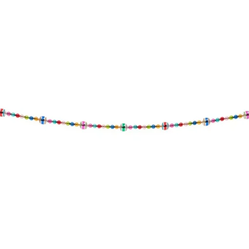 Shiny Brite Christmas Confetti 7' Glass Christmas Tree Garland 4027757 Hot