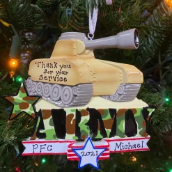 Polar X Tank Personalized Christmas Ornament OR1397 Online