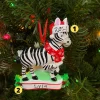 Polar X Zebra Personalized Christmas Ornament OR1850-Z New
